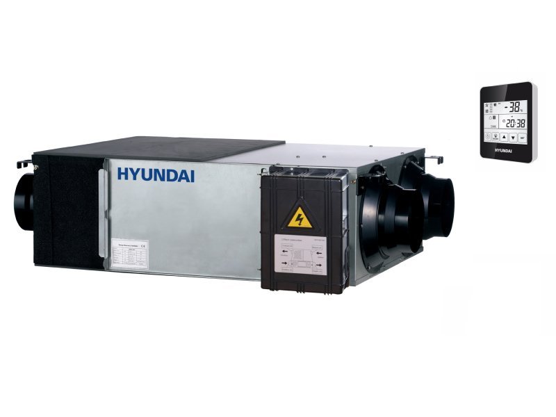 Rekuperator Hyundai HRS-1000 z wymiennikiem krzyżowym - obrazek 4