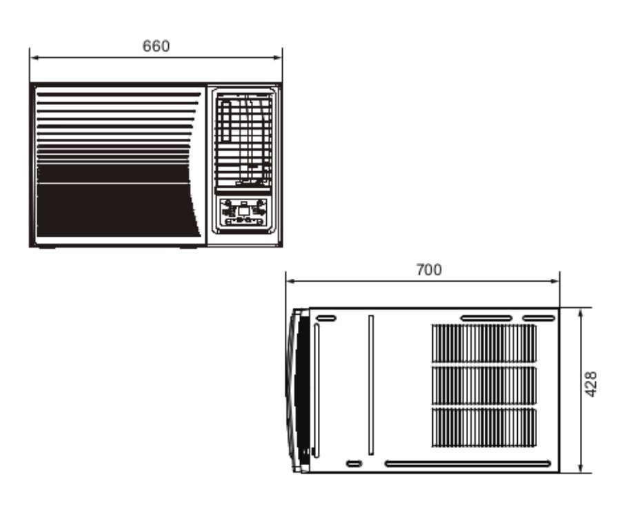 Klimatyzator okienny Sinclair 3,7 kW ASW-12BI - obrazek 5